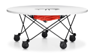 table on casters