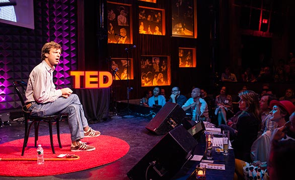 Joshua Prager at TED@NewYork talent search. June 7, 2012. New York, NY. Photo: Ryan Lash